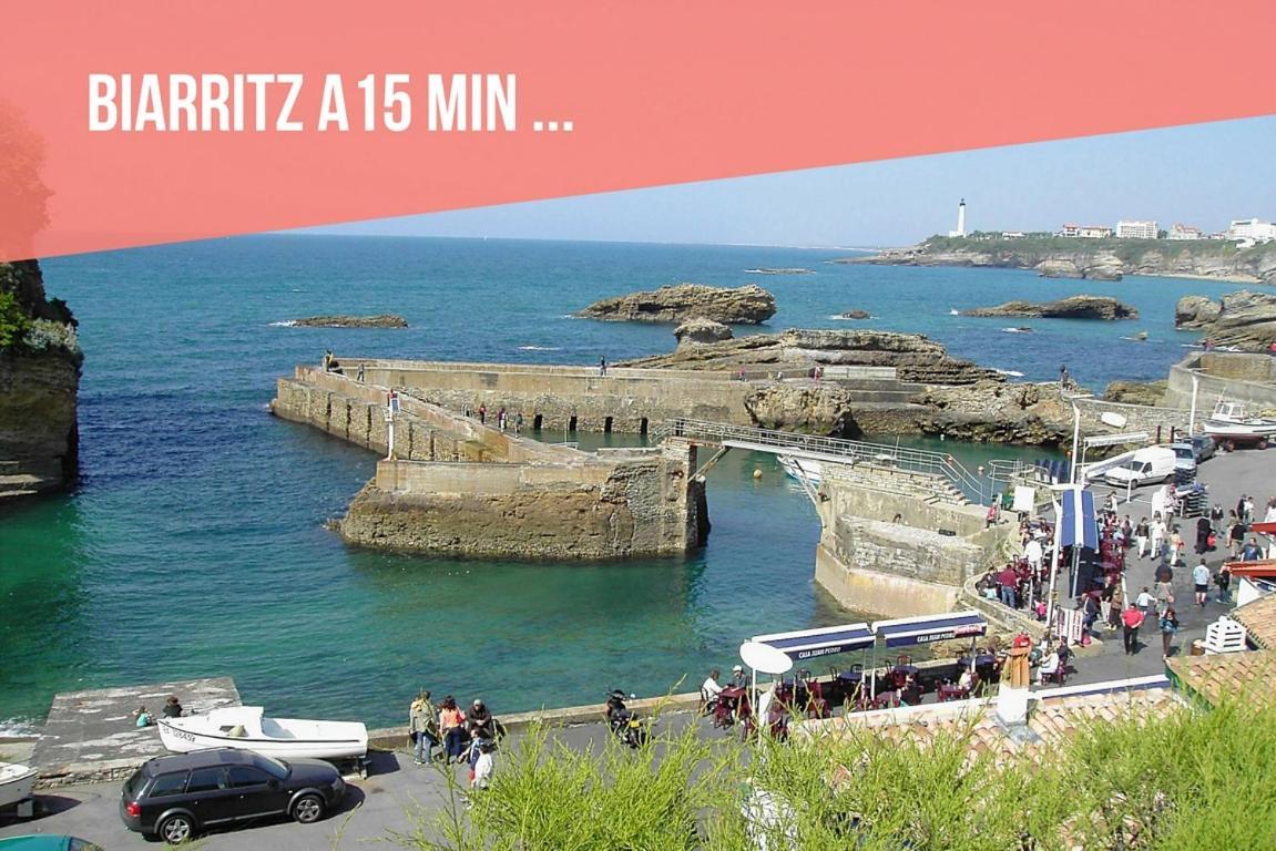Le Baionarena 4 Pers-Terrasse-Parking-Hypercentre Daire Tarnos Dış mekan fotoğraf